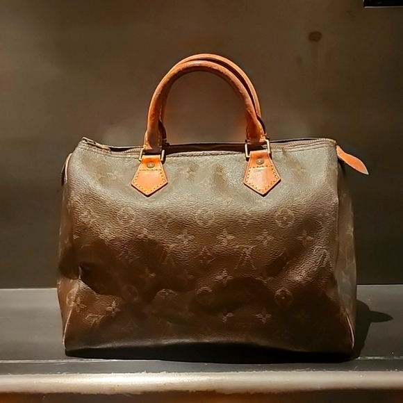 Authentic LOUIS VUITTON Speedy 30 Monogram Canvas Boston Hand Bag Purse - Picture 2 of 14